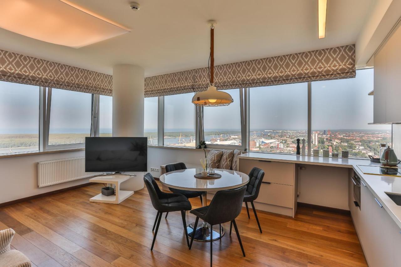 Ferienwohnung Panoramic Sea Views Klaipėda Exterior foto